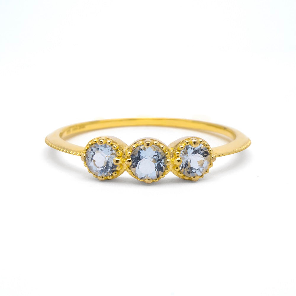 Noble Elegance Aquamarine Ring Aquamarine