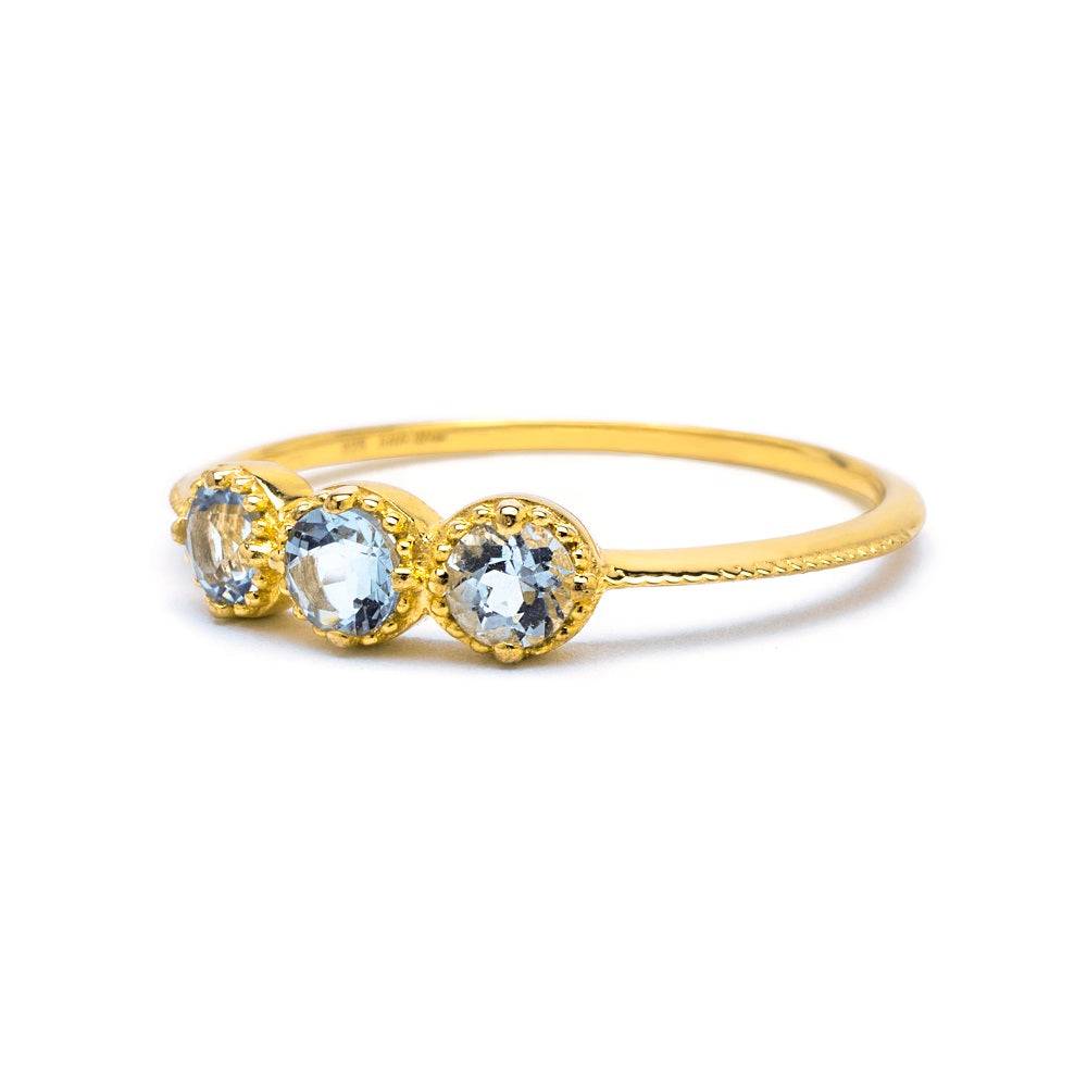 Noble Elegance Aquamarine Ring Aquamarine