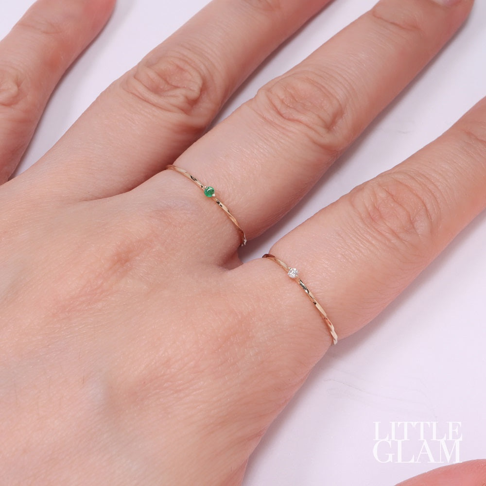 Dainty Diamond Ring , 14 Karat Solid Gold Ring popular , Dainty Solitaire Ring , Gold Ring , Promise Ring , Dainty Solitaire Ring