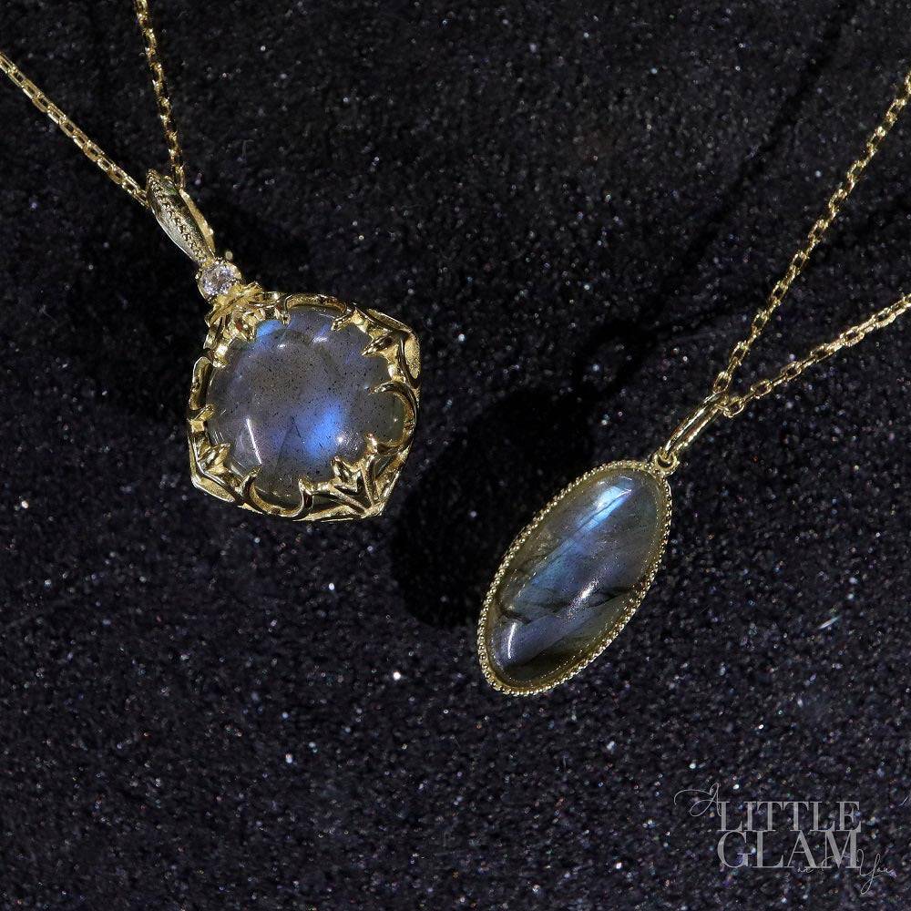 Mysterious Glamour Labradorite Pendant Necklace Labradorite