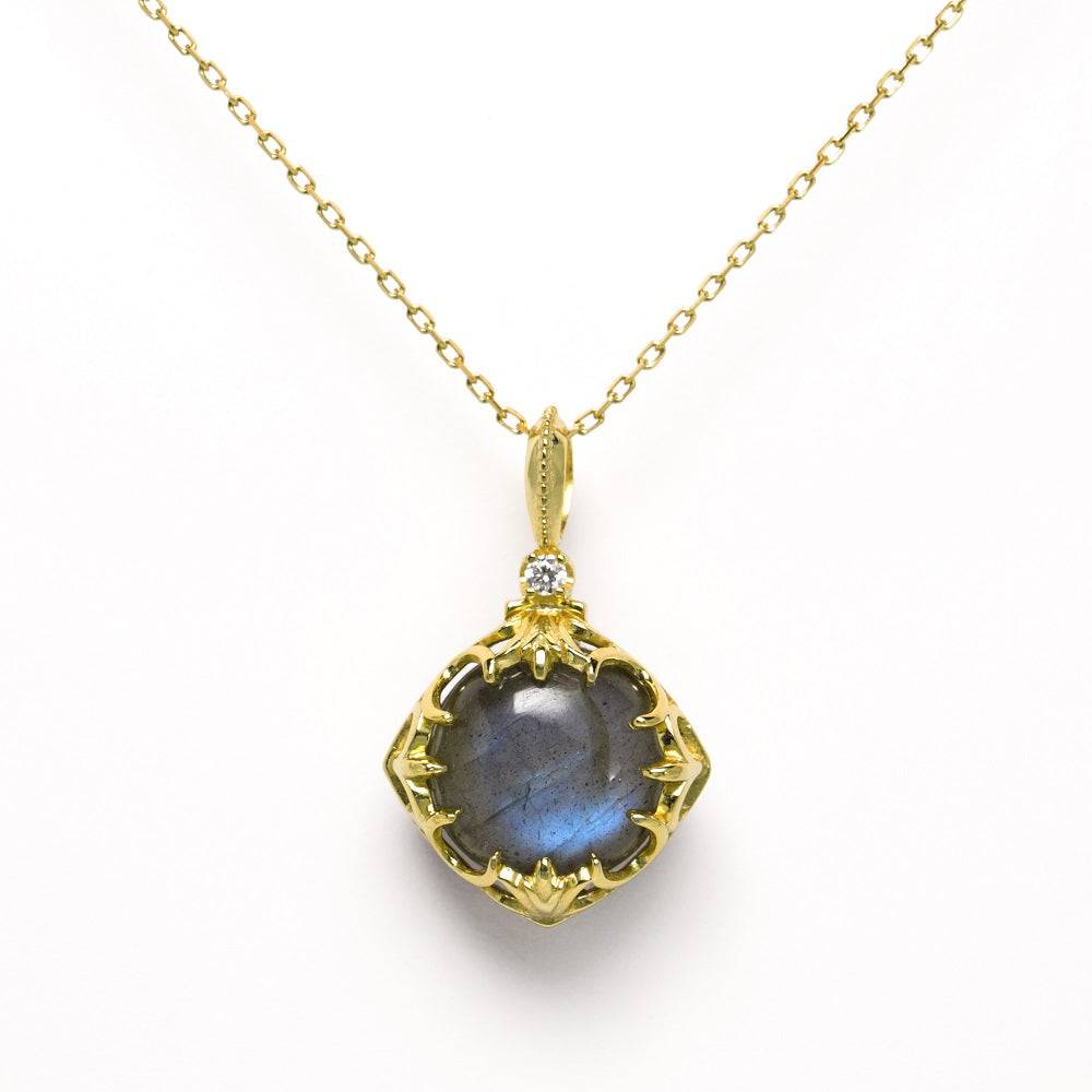 Mysterious Glamour Labradorite Pendant Necklace Labradorite